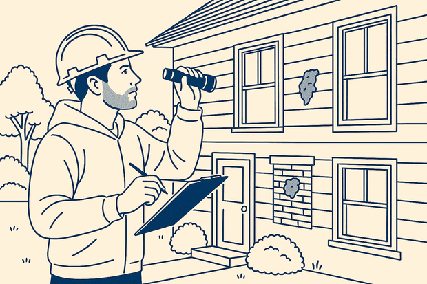 Asbestinventarisatie - gehele pand - incl. 1 monster